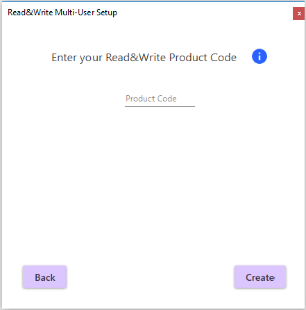 Final step for single computer setup